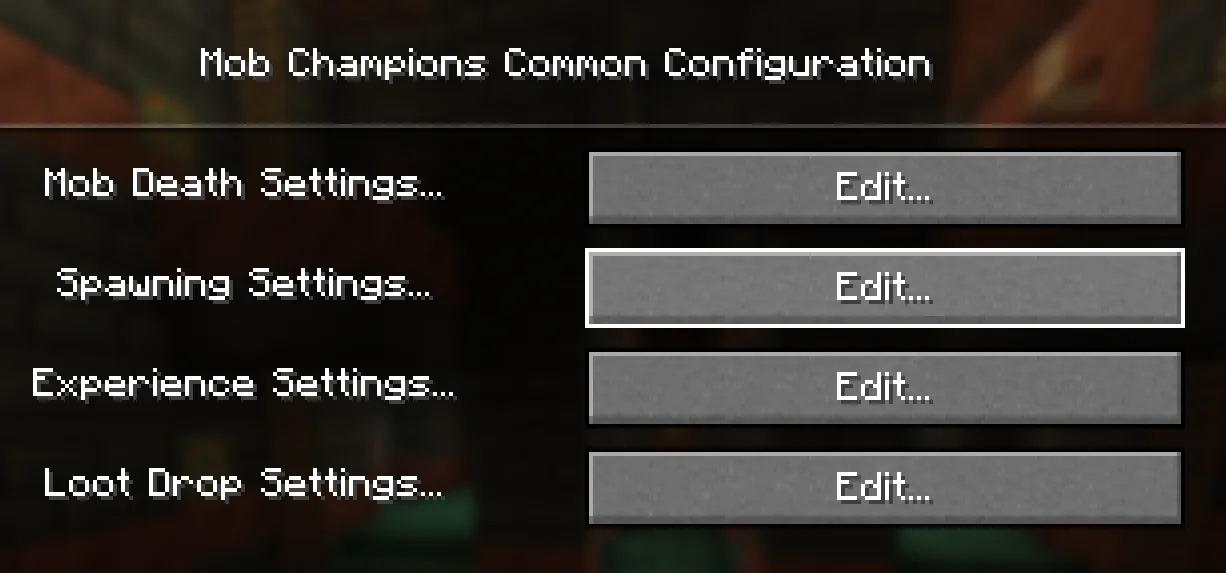 Common Configuration