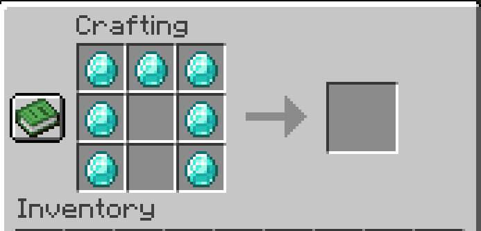 Diamond Crafting Recipe Disabled