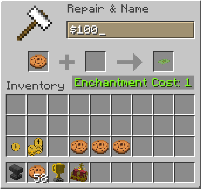 renaming cookie to make it a currency