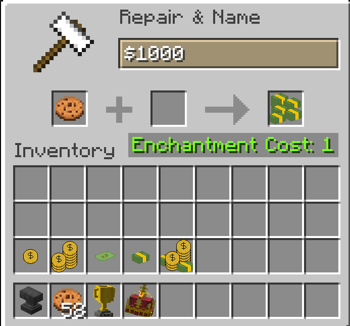 renaming cookie to make it a currency