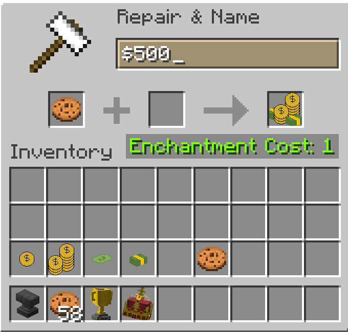 renaming cookie to make it a currency