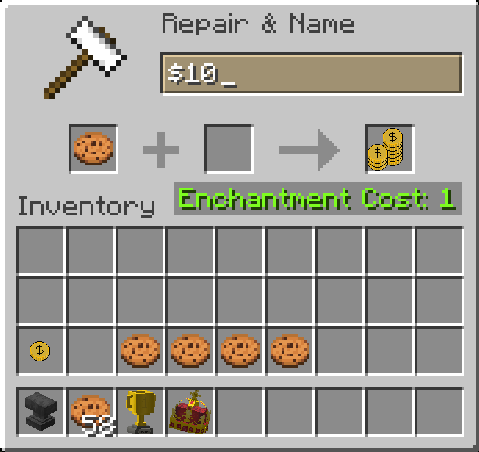 renaming cookie to make it a currency