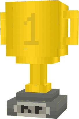 the trophy