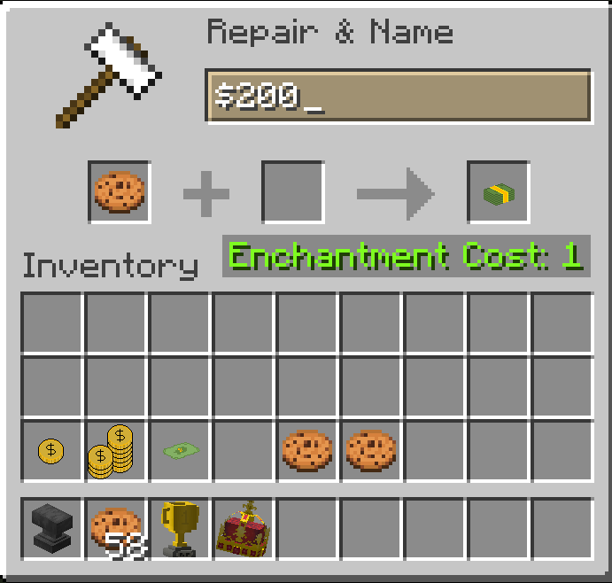 renaming cookie to make it a currency
