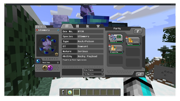 Mega Glimmora with Rocky Payload